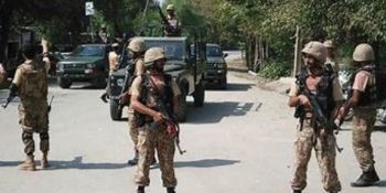 Five martyred in clash with terrorists