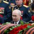 Putin says army fighting ‘aggressive’ Nato-backed force in Victory Parade address