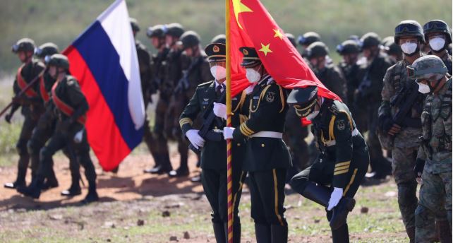 ‘China training Russian troops’