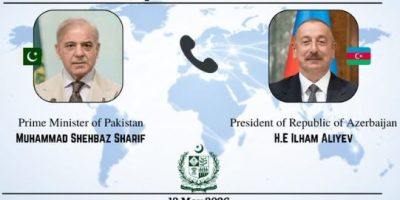 PM Shehbaz, President Aliyev exchange warm greetings, reaffirm fraternal bonds