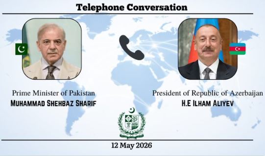 PM Shehbaz, President Aliyev exchange warm greetings, reaffirm fraternal bonds