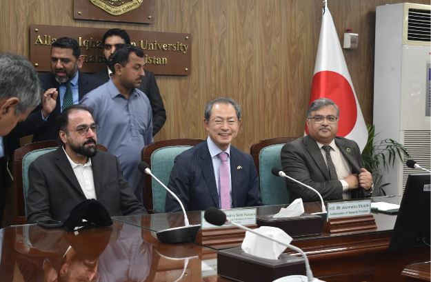 Nippon Foundation Donates Books to Allama Iqbal Open University