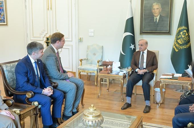 PM Shehbaz meets Freedom Holding CEO Timur Turlov