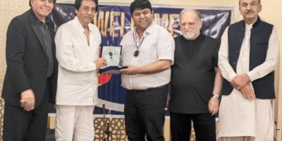 ICC elite panel umpire Ahsan Raza feted