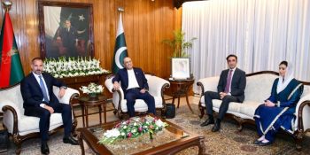 President Asif Ali Zardari receives Prince Rahim Aga Khan V