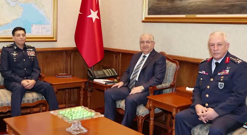 Pakistan, Turkey air chiefs bolster defense ties