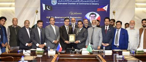 ICCI hosts Philippines ambassador to promote business linkages