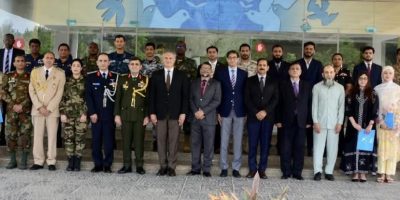 Jordan ambassador attends CIPS-NUST training program