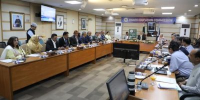 Chairman UGC, academicians from Bangladesh Explore HEC, NUST