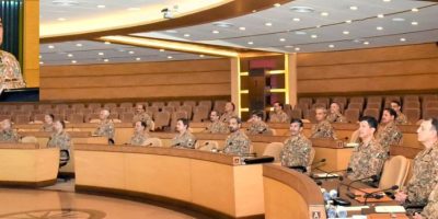 COAS chairs 275th Corps Commanders’ Conference at GHQ