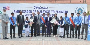 Malaysian envoy visits Aghosh college Muree