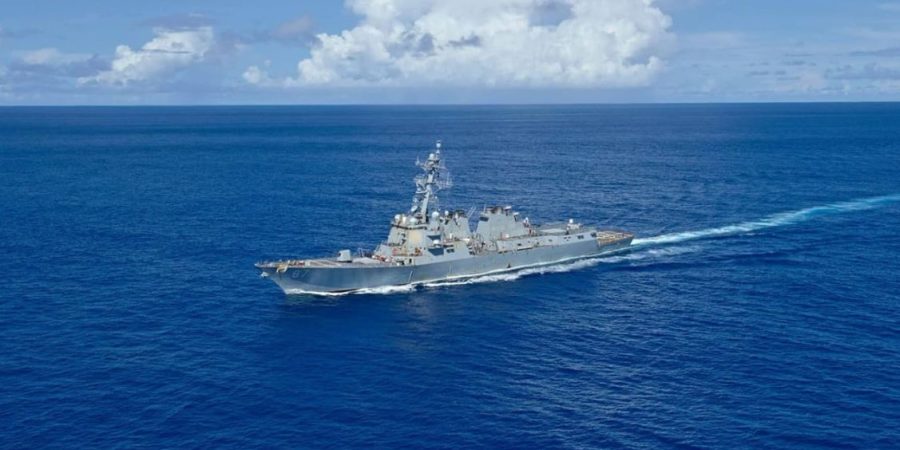 Iran says it fired warning missiles, drones at US warships in Gulf of Oman