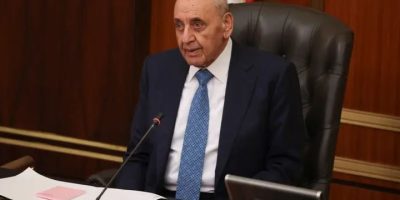 Lebanon parliament speaker supports Hezbollah pullback in parallel with Israeli withdrawal