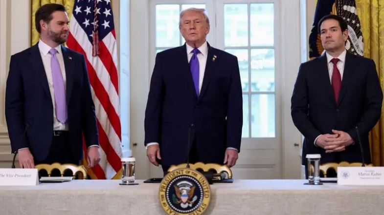 Trump says Vance and Rubio teaming up for 2028 run would be unbeatable