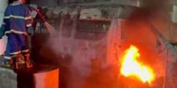 Over a dozens killed in van fire in Murree