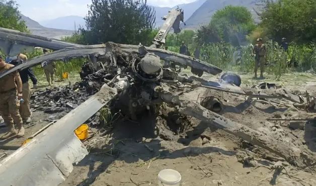 Pak Army helicopter crashes near Muzaffarabad