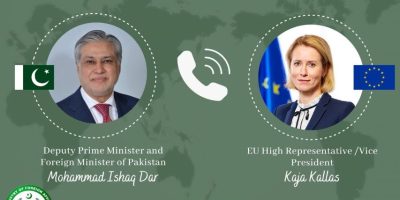 FM Dar, EU envoy review rapidly evolving regional situation