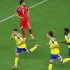 Sweden smash five past Tunisia in World Cup opener