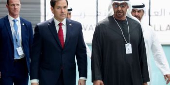 Rubio arrives in UAE, says US won’t accept tolls in Strait of Hormuz