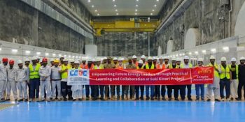 PU students visit SK Hydropower station to gain practical insight into clean energy technologies