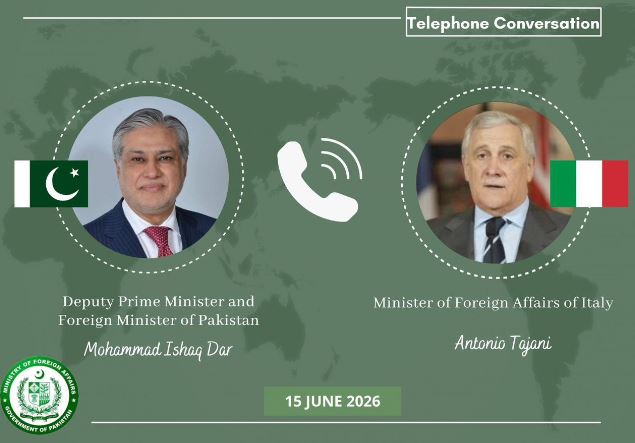 Dar-Tajani reaffirm joint push for lasting regional peace