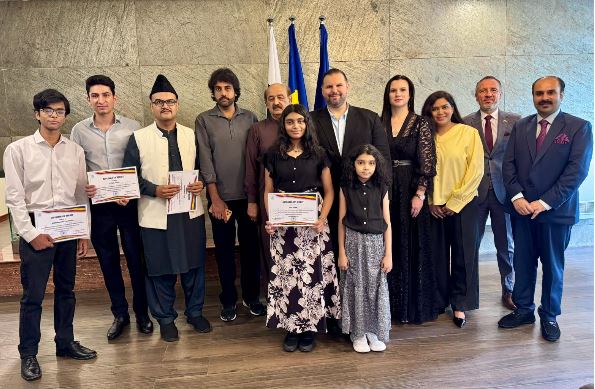 Embassy of Romania awards certificates to students of the Opera Singing Courses