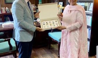 Tajik ambassador invites PAL Chairperson to Dushanbe Conference in 2026