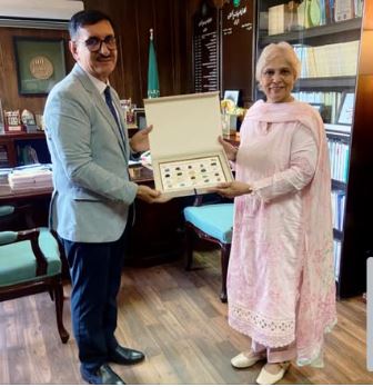 Tajik ambassador invites PAL Chairperson to Dushanbe Conference in 2026