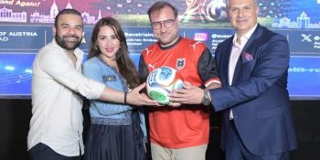 Ambassador Kutschera turns lawn into fan zone for FIFA Football World Cup 2026