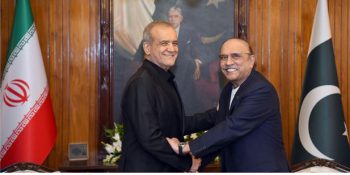 Pakistan, Iran vow to deepen bilateral ties, regional peace