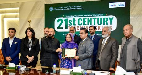 Empowering Teachers with 21st Century Skills Vital to Build Pak’s Future: ICCI President