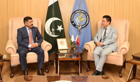 Chinese diplomat urges academic ties with Pakistan at NUML