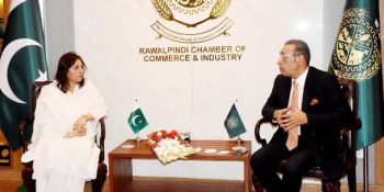 Hinza Asif meets President RCCI