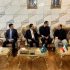 Gilani arrives in Tehran, receives official welcome, guard of honour