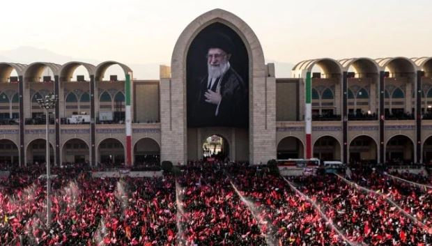 Funeral prayers for martyred Ayatollah Ali Khamenei, family members offered in Tehran