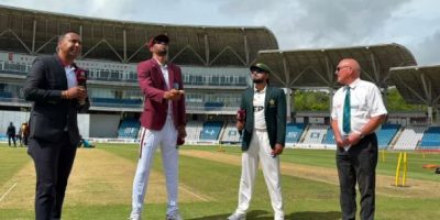 First Test: West Indies win toss, elect to bat first against Pakistan