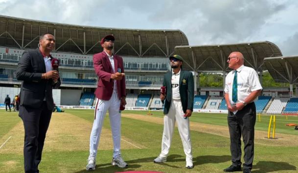 First Test: West Indies win toss, elect to bat first against Pakistan