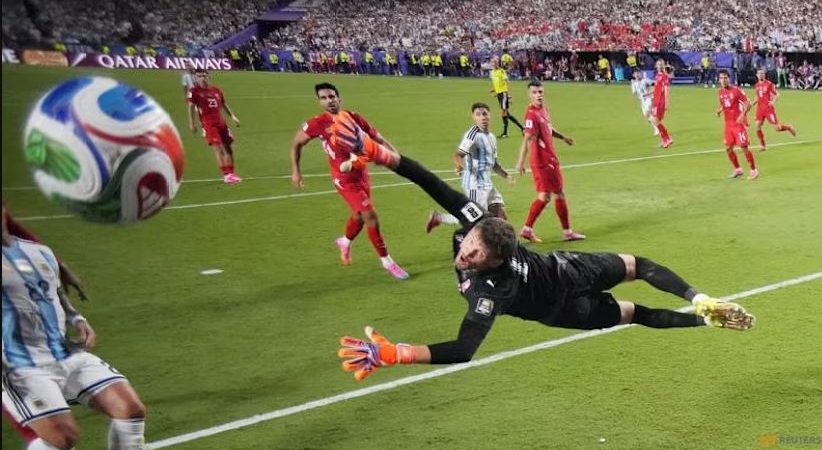 Argentina beat Swiss 3-1 after extra time to reach World Cup semi-finals