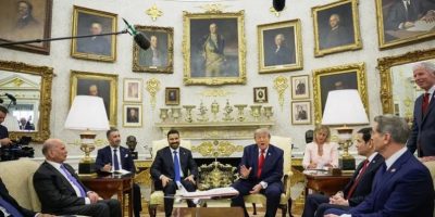 Iraq PM visits White House for first time as US pushes closer ties