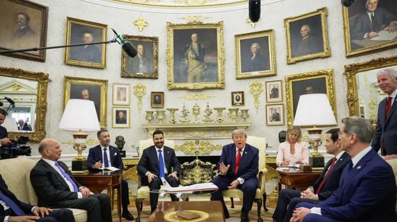 Iraq PM visits White House for first time as US pushes closer ties