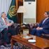 DPM Dar felicitates Ambassador Khan on appointment as envoy to Nepal