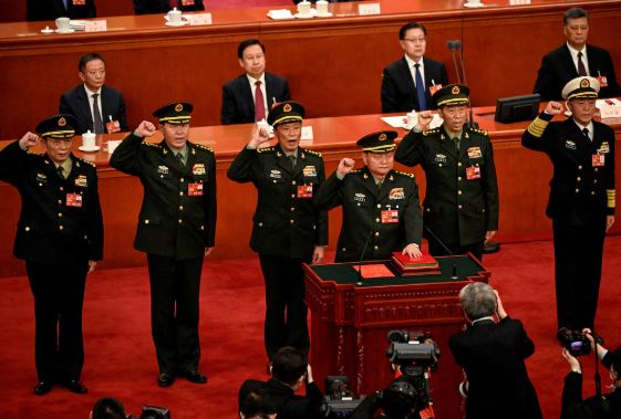 China’s mily promotes two new generals Anti-corruption purge had thinned ranks