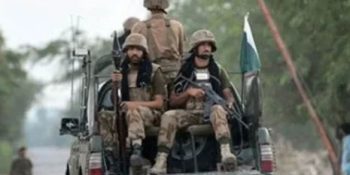 Terrorist killed as security forces foil major terror bid in Wana: security sources