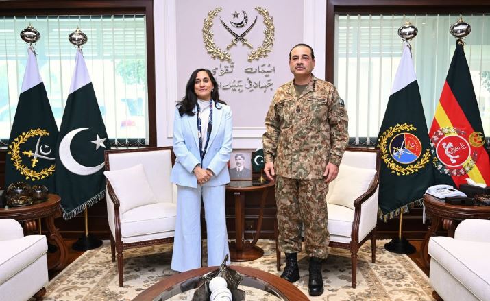 Canadian FM calls on Field Marshal Syed Asim Munir