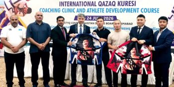 Pakistan, Kazakhstan join hands to promote Qazaq Kuresi