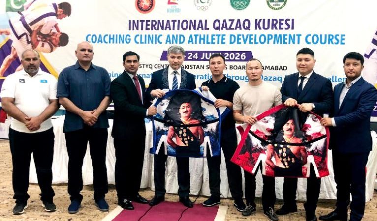 Pakistan, Kazakhstan join hands to promote Qazaq Kuresi