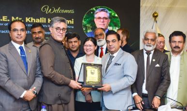 Pakistan-China economic partnership enters new phase of business collaboration: Ambassador Khalil Hashmi