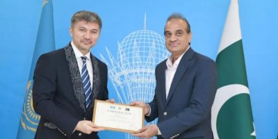 Kazakhstan envoy recognizes role of Islamabad POST/CENTRELINE/DNA