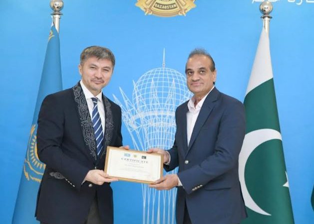 Kazakhstan envoy recognizes role of Islamabad POST/CENTRELINE/DNA