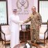 Kuwaiti FM meets army chief at GHQ